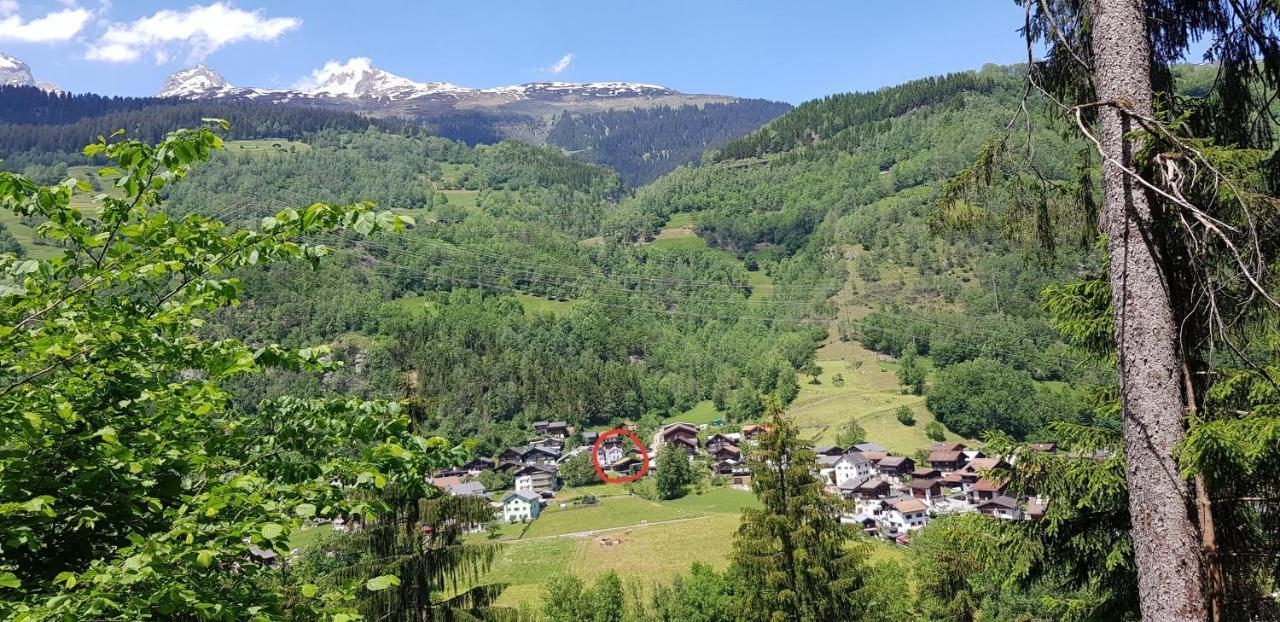 Casa Cuschina - Mit Sauna In Der Schoenen Surselva Dardin Exteriör bild