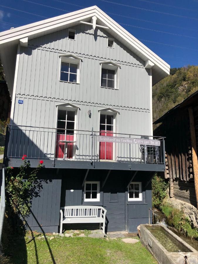 Casa Cuschina - Mit Sauna In Der Schoenen Surselva Dardin Exteriör bild